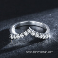 Hot Sale S925 Silver Rings Engagement Band Rings